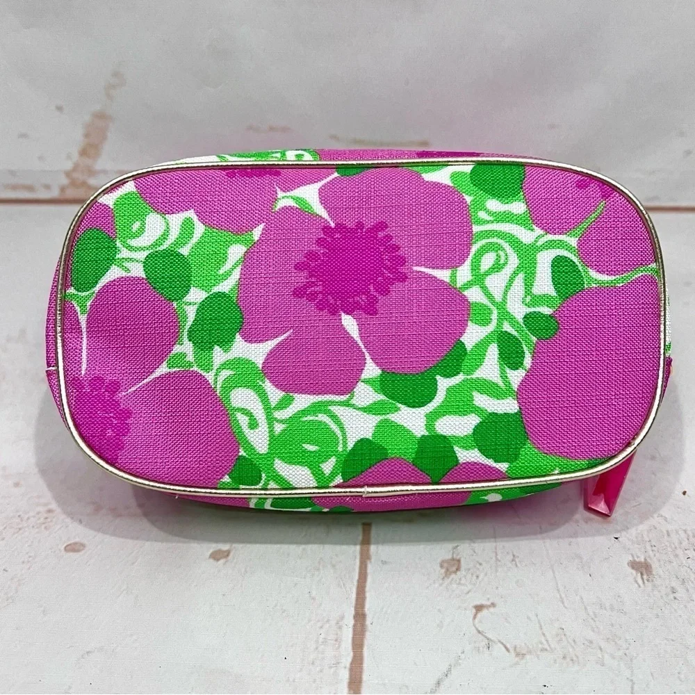 Lilly Pulitzer x Estée Lauder Floral Travel Makeup Toiletries Bag Clutch